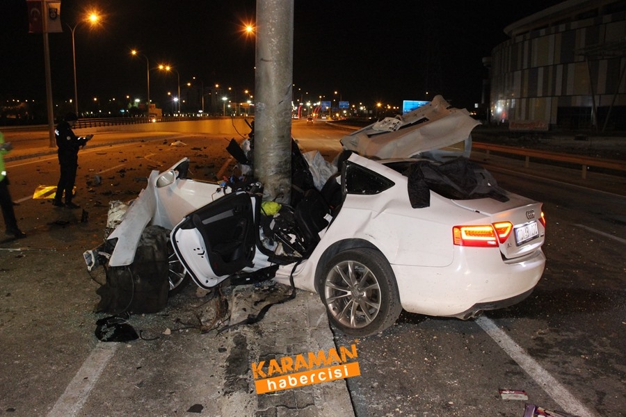 Karaman'da Feci Kaza 13