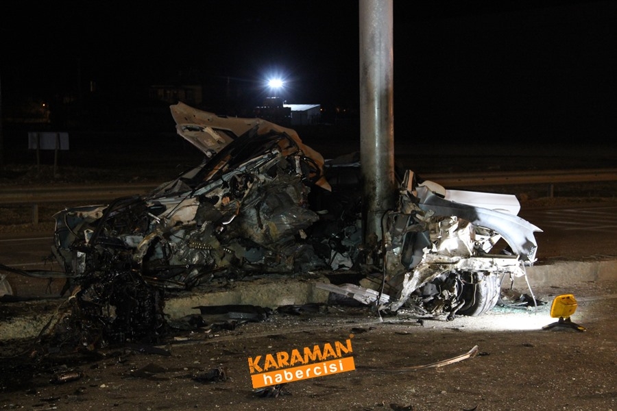 Karaman'da Feci Kaza 18
