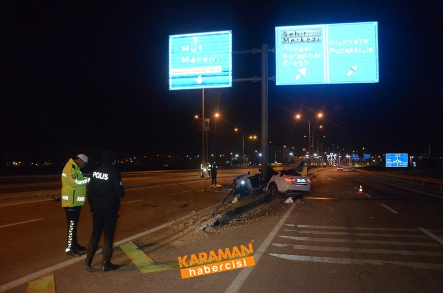 Karaman'da Feci Kaza 5