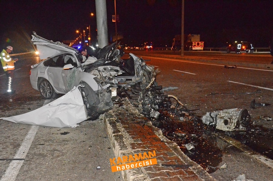 Karaman'da Feci Kaza 6