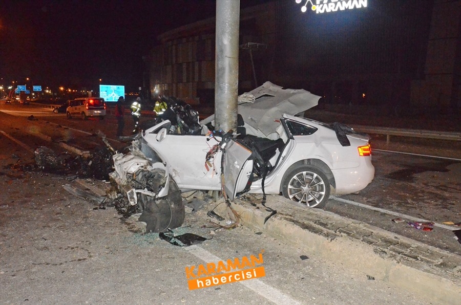 Karaman'da Feci Kaza 7