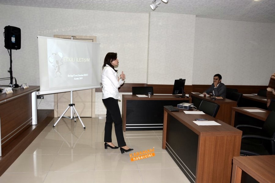 meclis üyelerine etkili iletişim eğitimi verildi 2