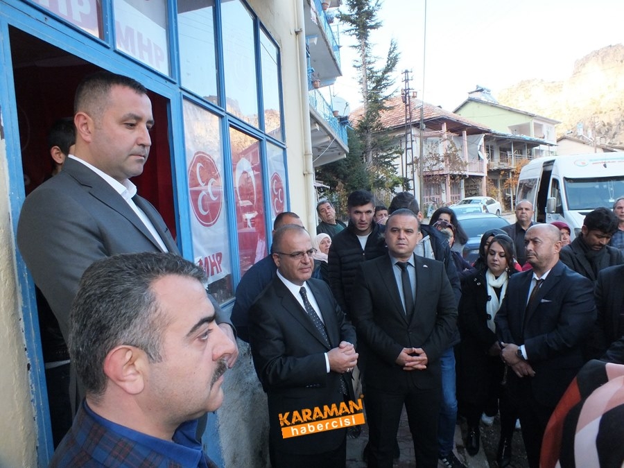 MHP, Teşkilatıyla Taşeli Bölgesinde 22