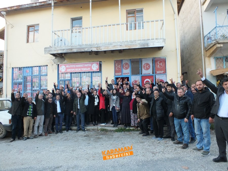 MHP, Teşkilatıyla Taşeli Bölgesinde 23