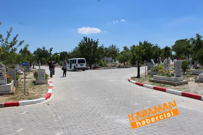 Karaman'da,Bayram Öncesi Mezarlık Ziyareti 31