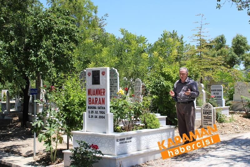 Karaman'da,Bayram Öncesi Mezarlık Ziyareti 53