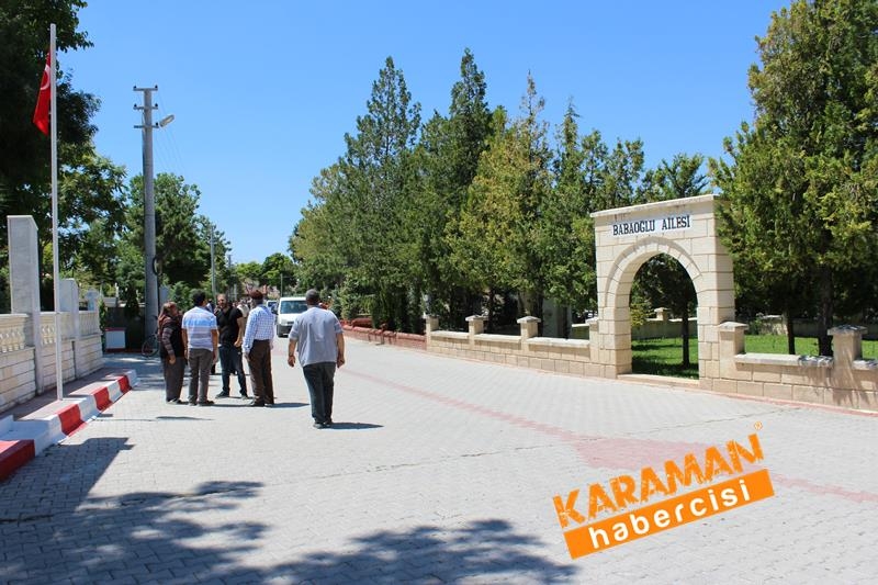 Karaman'da,Bayram Öncesi Mezarlık Ziyareti 6