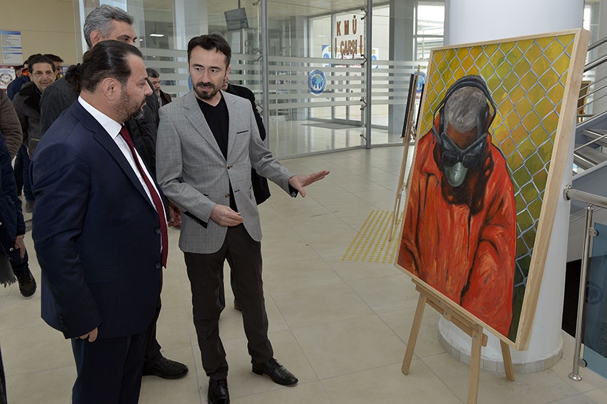 KMÜ'de Sergi İle Hak İhlallerine Dikkat Çekildi 10