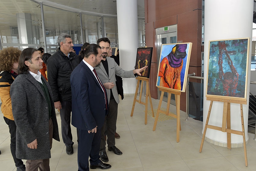 KMÜ'de Sergi İle Hak İhlallerine Dikkat Çekildi 11