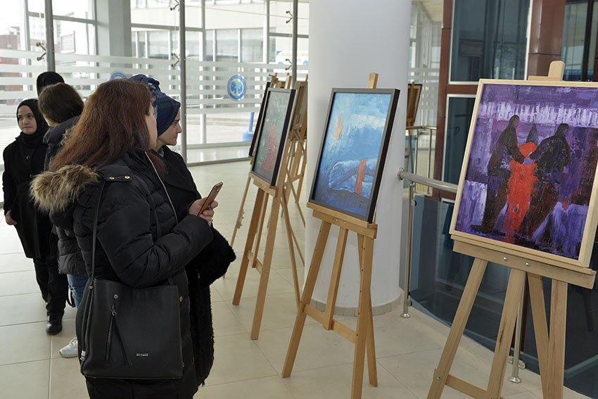 KMÜ'de Sergi İle Hak İhlallerine Dikkat Çekildi 9