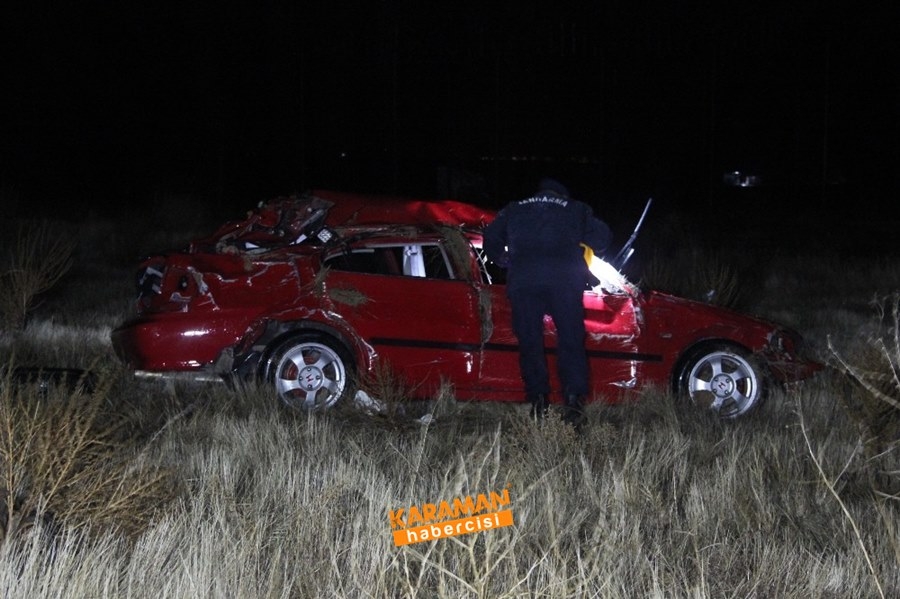 Karaman'da Trafik Kazasında Genç Uzman Çavuş Hayatını Kaybetti 10