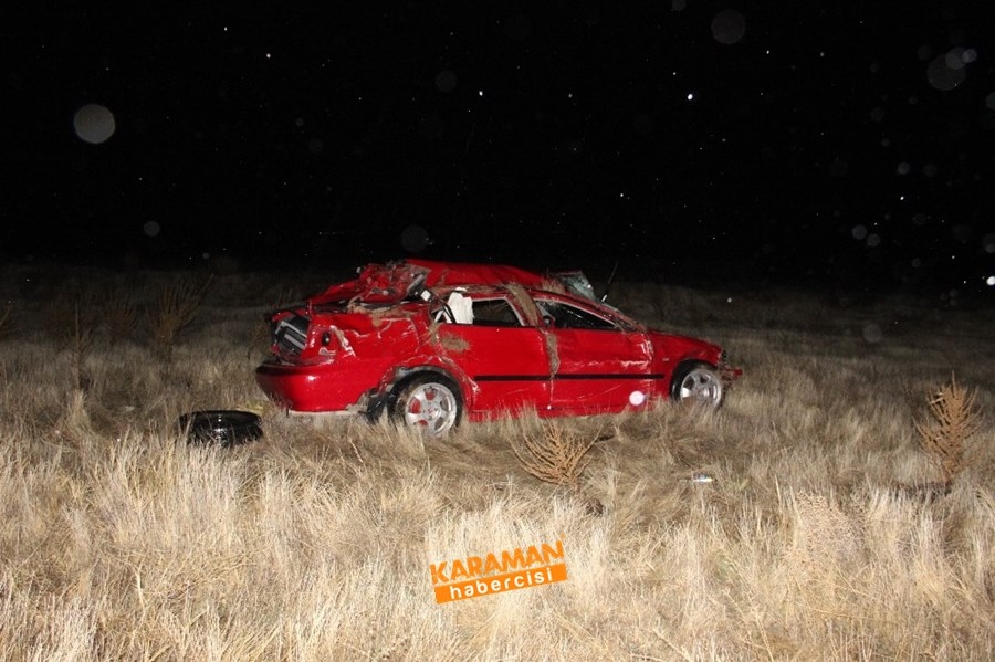 Karaman'da Trafik Kazasında Genç Uzman Çavuş Hayatını Kaybetti 7