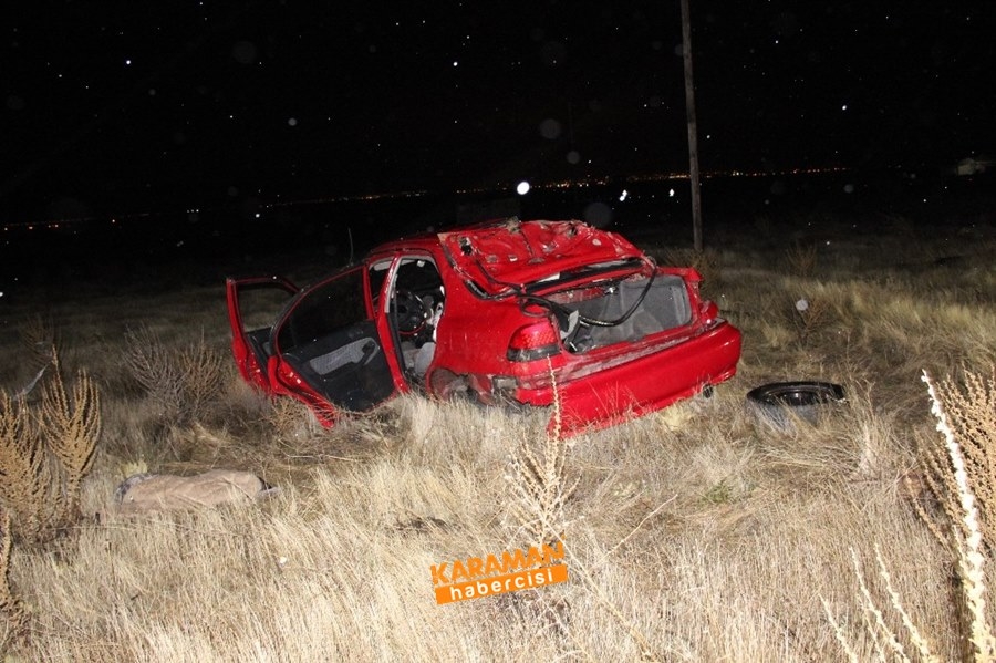 Karaman'da Trafik Kazasında Genç Uzman Çavuş Hayatını Kaybetti 8