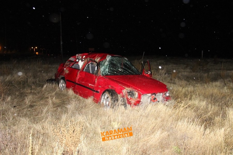 Karaman'da Trafik Kazasında Genç Uzman Çavuş Hayatını Kaybetti 9
