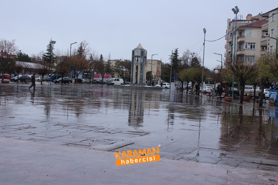 Karaman kar yağışlı 12