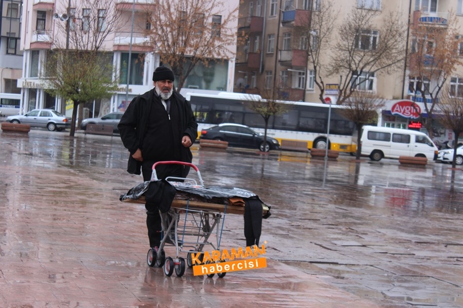 Karaman kar yağışlı 15