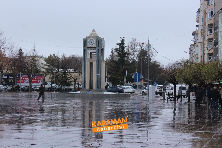 Karaman kar yağışlı 18