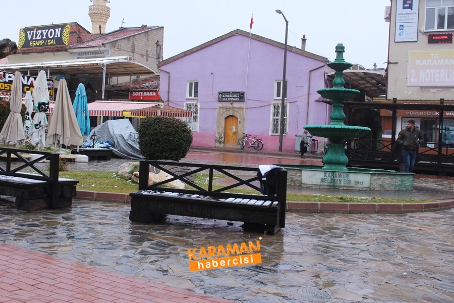 Karaman kar yağışlı 20