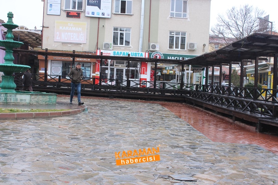 Karaman kar yağışlı 21