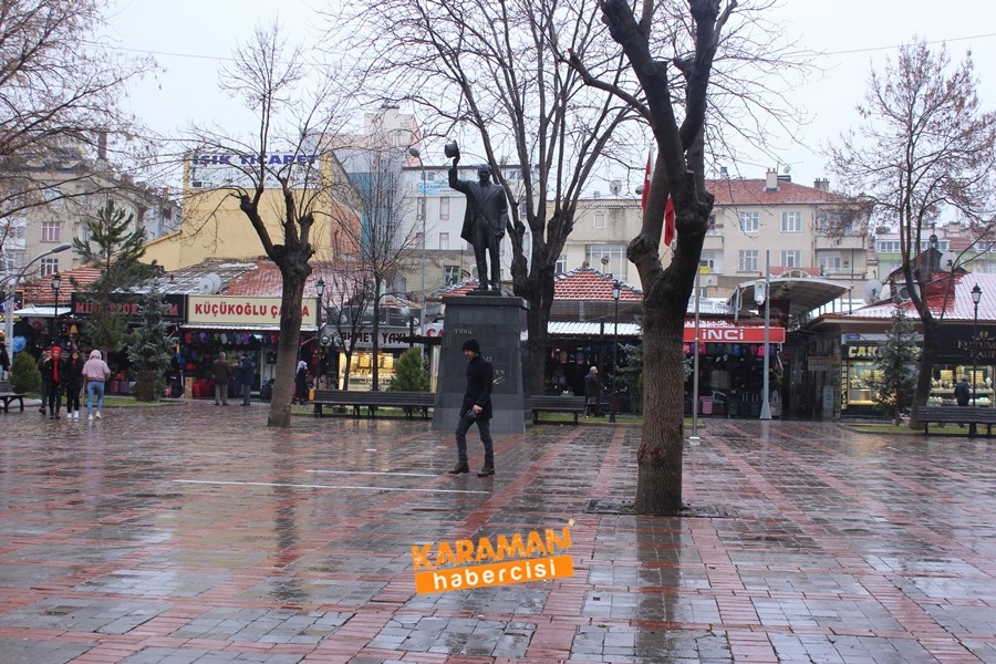 Karaman kar yağışlı 22