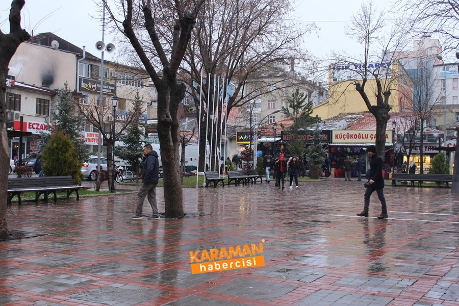 Karaman kar yağışlı 23