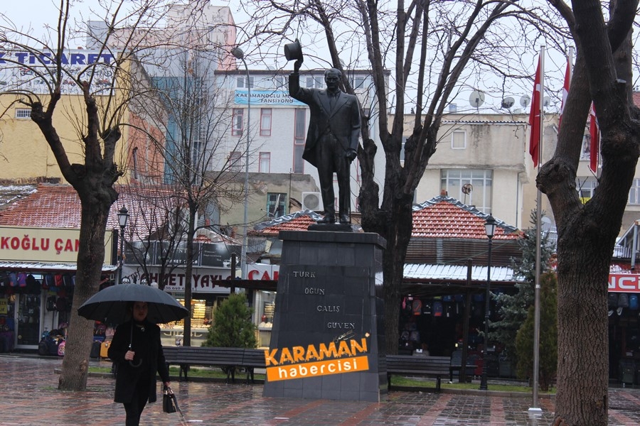 Karaman kar yağışlı 27