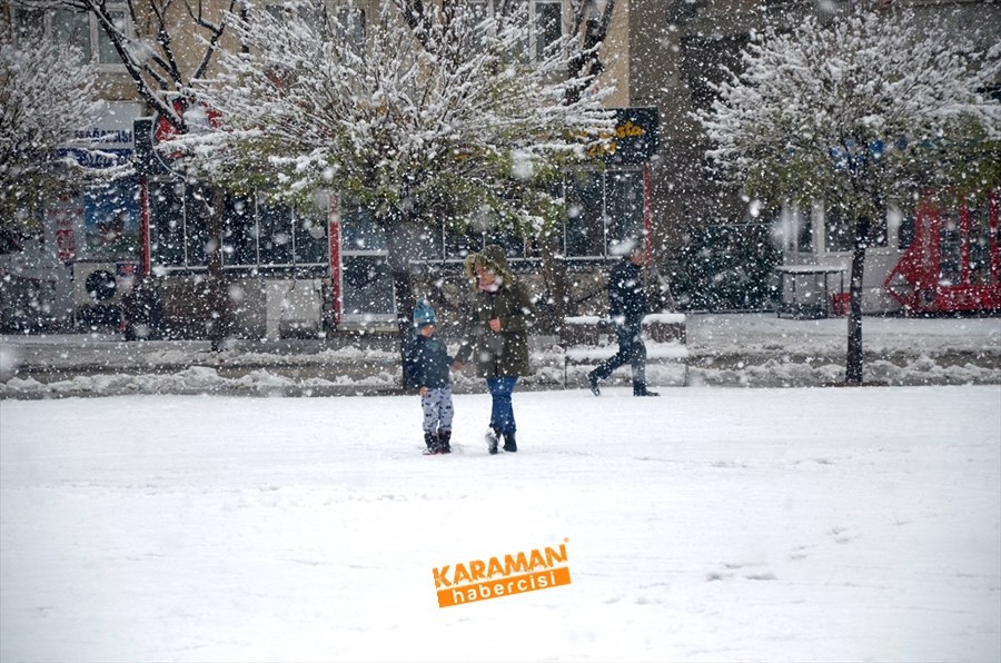 Karaman kar yağışlı 31