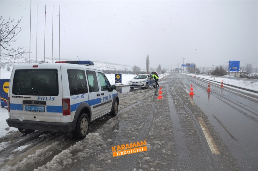 Karaman kar yağışlı 36