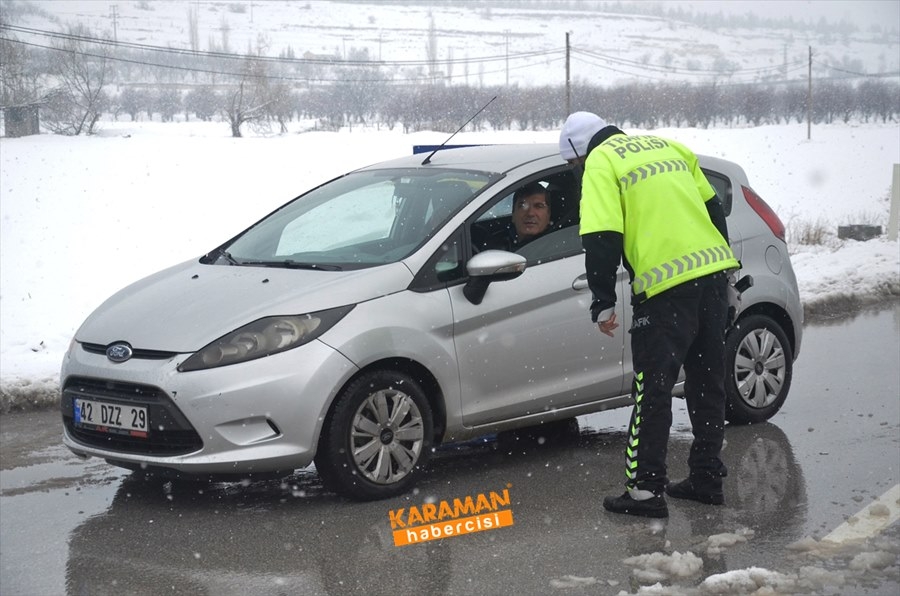 Karaman kar yağışlı 37