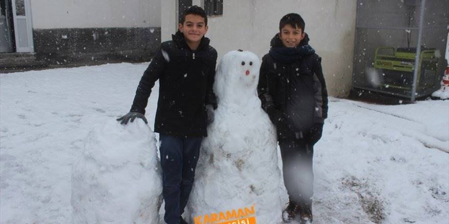 Konya'da Kar Yağışı