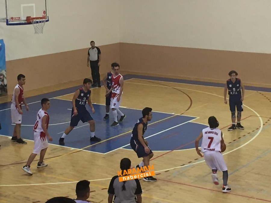 Karaman TOBB Fen Lisesi Basketbol Takımı İl Birincisi Oldu 2