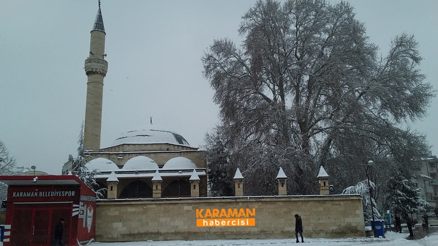 Karaman'da Kar Yağışı 16