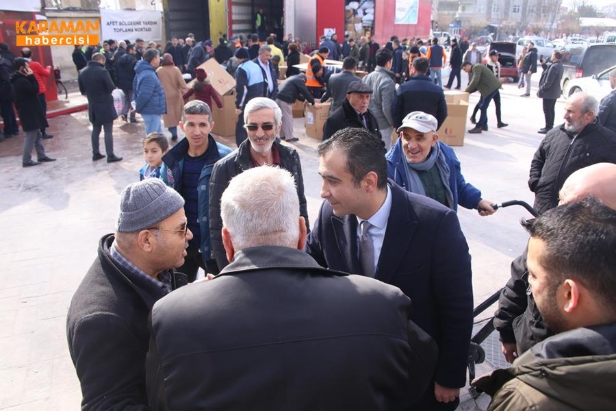 Karaman'da Elazığ'daki depremzedeler İçin yardım kampanyası 16