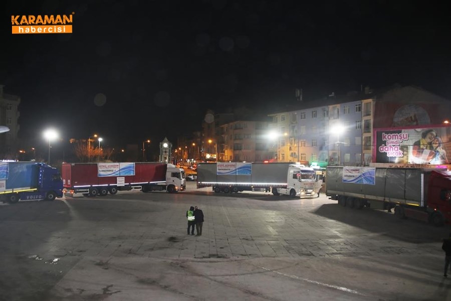 Karaman'da Elazığ'daki depremzedeler İçin yardım kampanyası 17