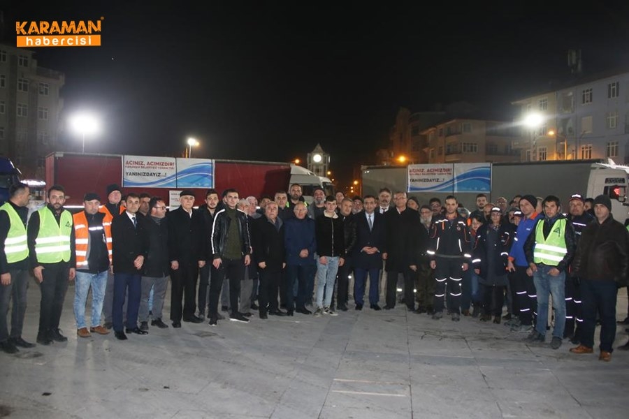 Karaman'da Elazığ'daki depremzedeler İçin yardım kampanyası 18