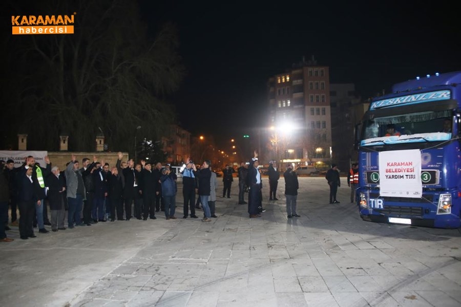 Karaman'da Elazığ'daki depremzedeler İçin yardım kampanyası 25