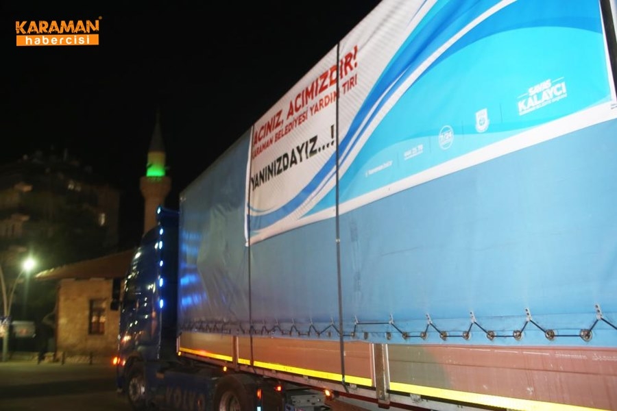 Karaman'da Elazığ'daki depremzedeler İçin yardım kampanyası 26