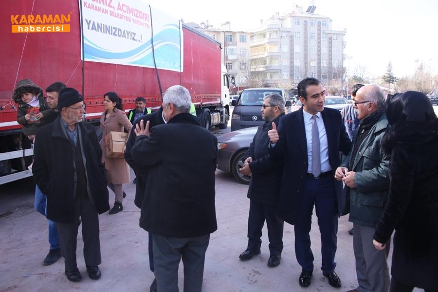 Karaman'da Elazığ'daki depremzedeler İçin yardım kampanyası 8