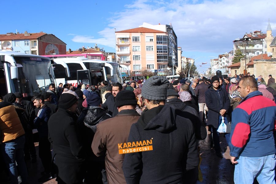 Karaman Umre Kafilesi Yolcu Edildi 10