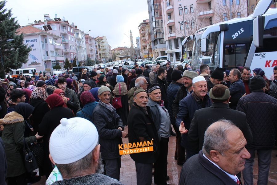 Karaman Umre Kafilesi Yolcu Edildi 15