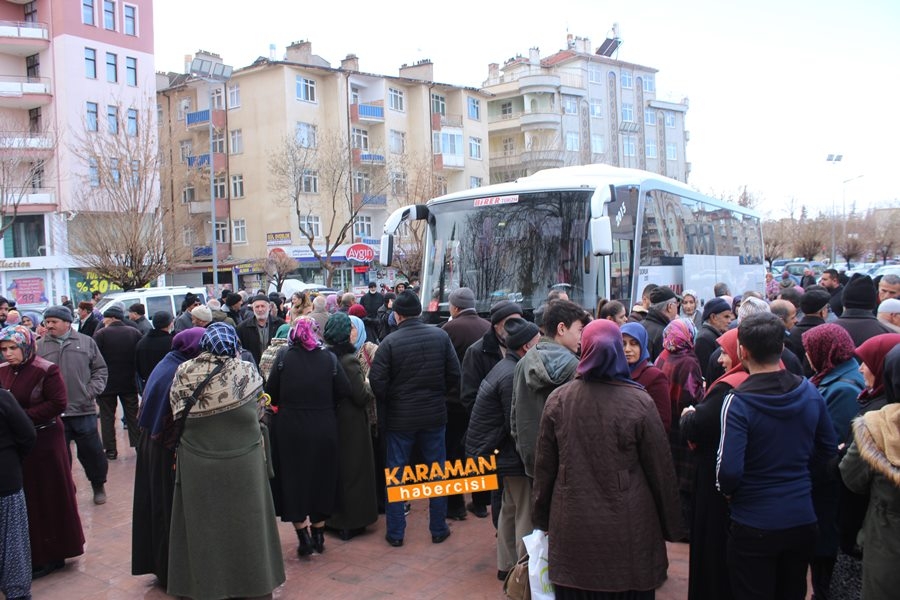 Karaman Umre Kafilesi Yolcu Edildi 9