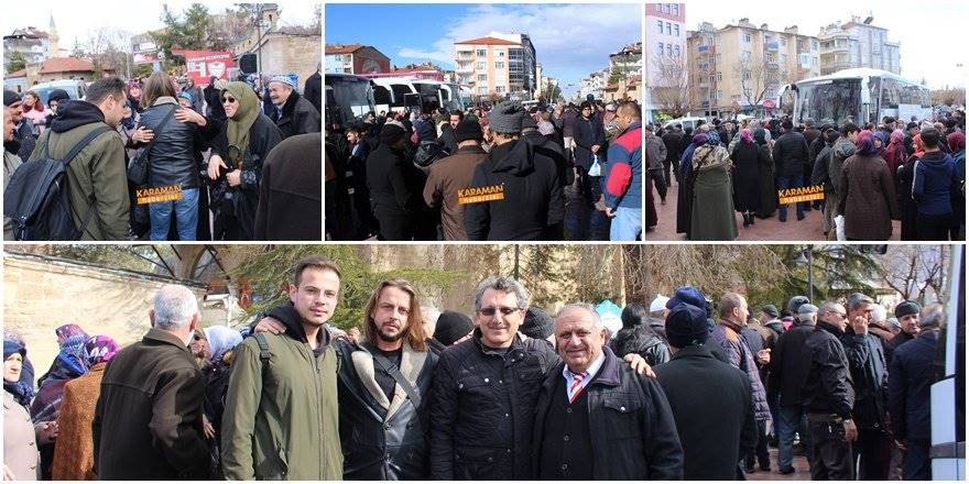 Karaman Umre Kafilesi Yolcu Edildi