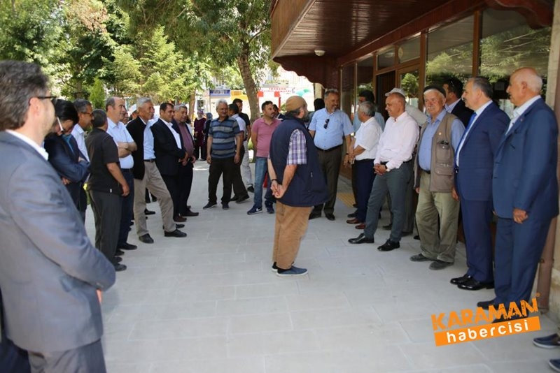 Karaman Belediyesi Bayramlaşmasında Renkli Anlar 1