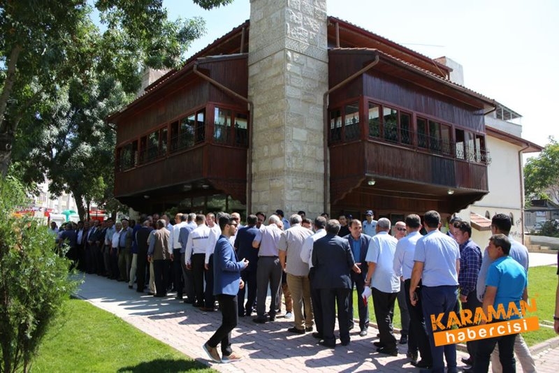 Karaman Belediyesi Bayramlaşmasında Renkli Anlar 13