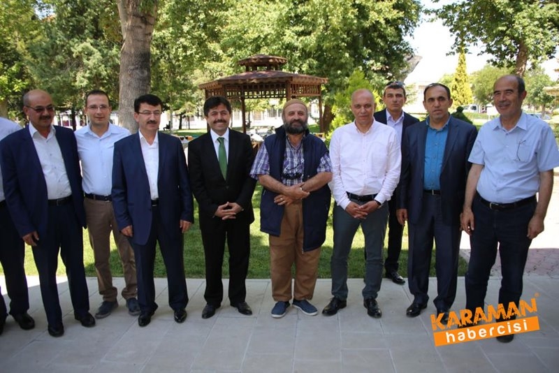 Karaman Belediyesi Bayramlaşmasında Renkli Anlar 15