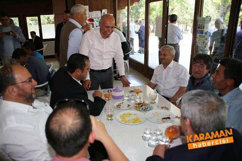 Karaman Belediyesi Bayramlaşmasında Renkli Anlar 16