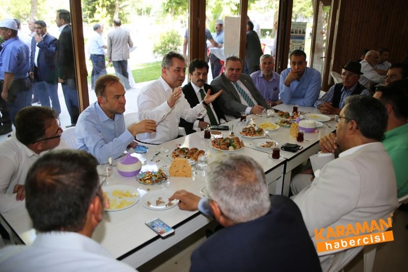 Karaman Belediyesi Bayramlaşmasında Renkli Anlar 17