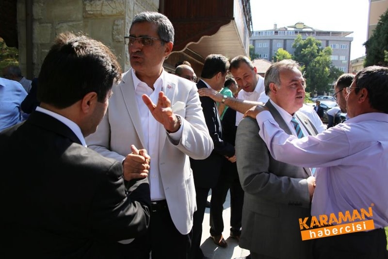 Karaman Belediyesi Bayramlaşmasında Renkli Anlar 23