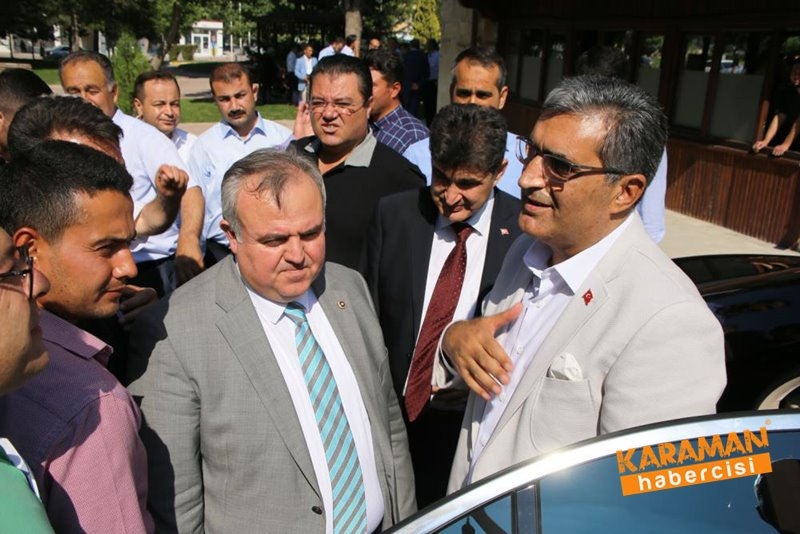 Karaman Belediyesi Bayramlaşmasında Renkli Anlar 25