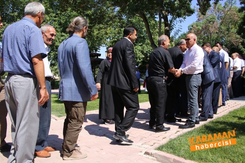 Karaman Belediyesi Bayramlaşmasında Renkli Anlar 3